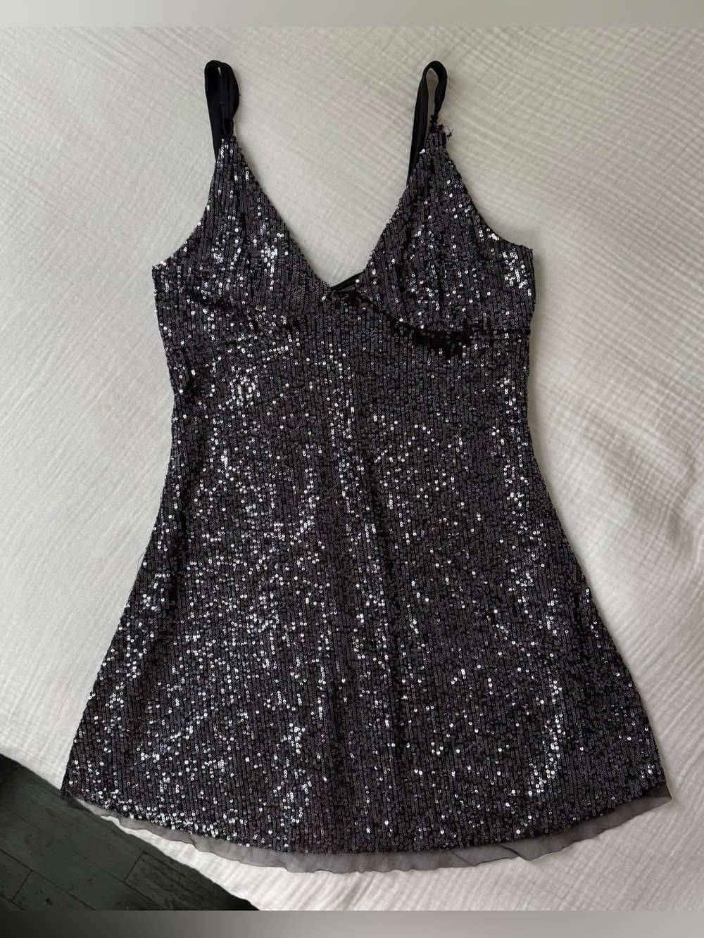 Free People Intimately sequin mini dress M